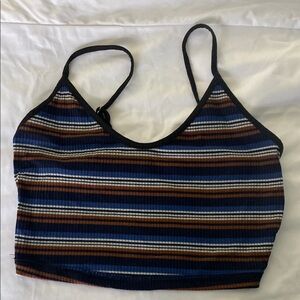 Striped Multicolor Women's Top
